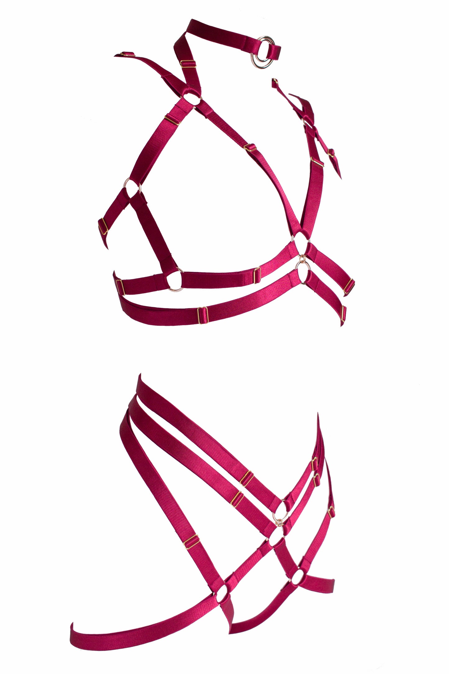 Biker Set - BURGUNDY