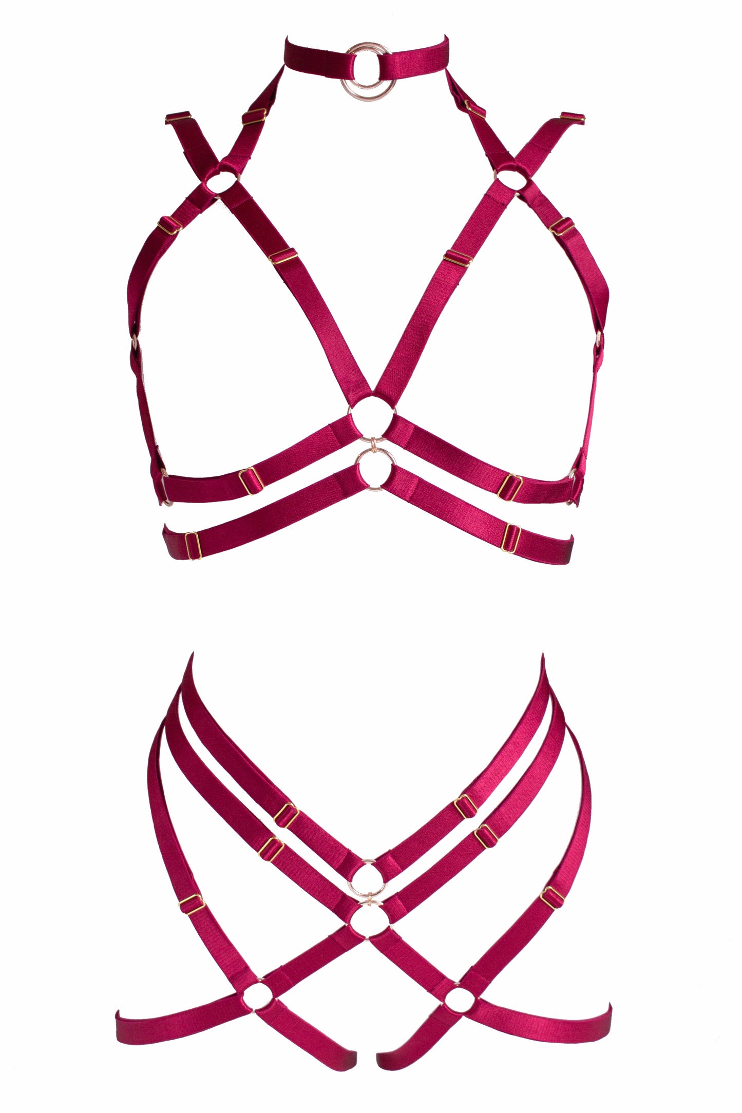 Biker Set - BURGUNDY