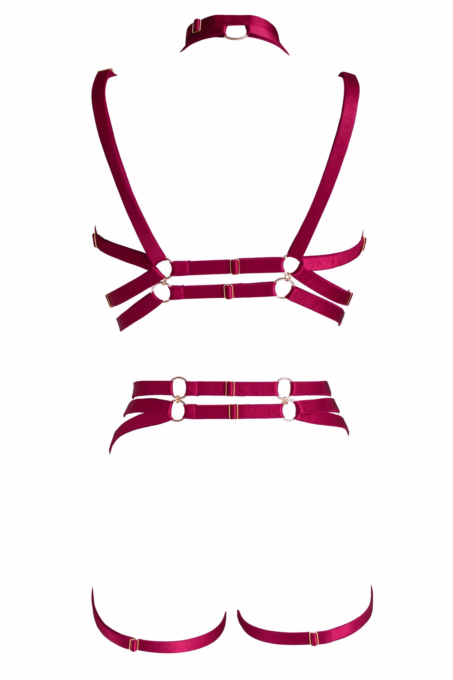 Biker Set - BURGUNDY