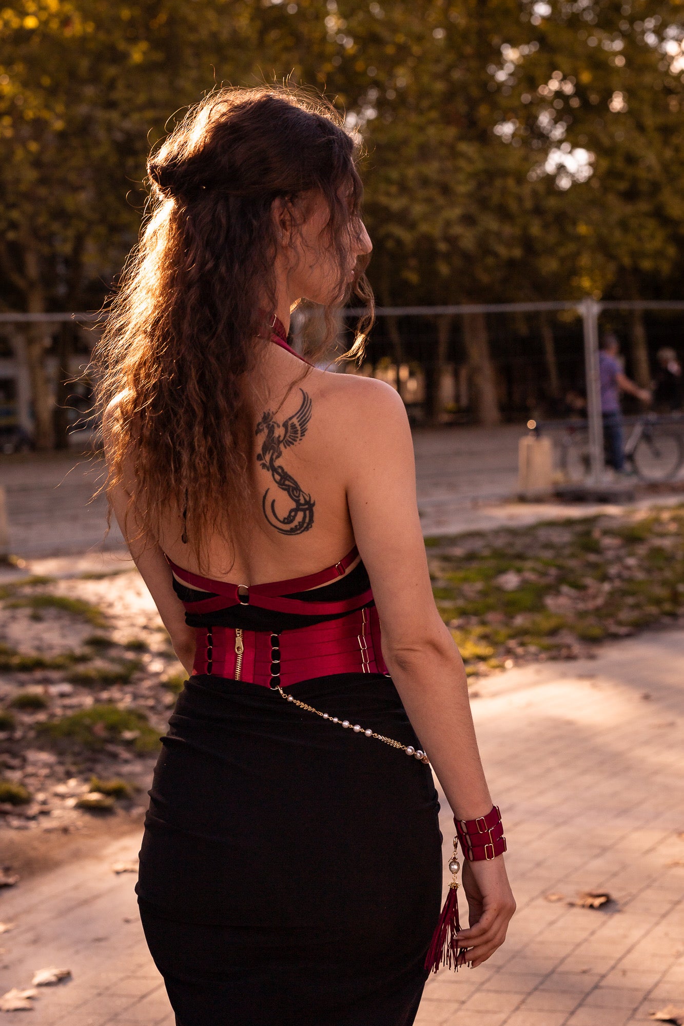 Ceinture All of You - BURGUNDY