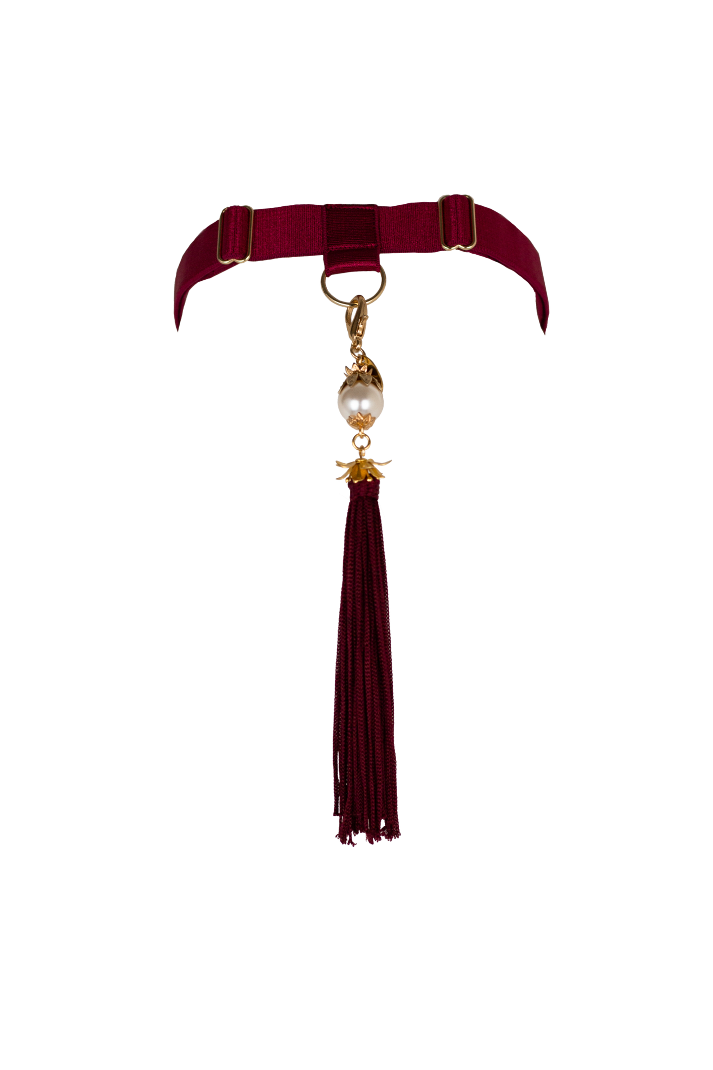 Choker Drama - BURGUNDY