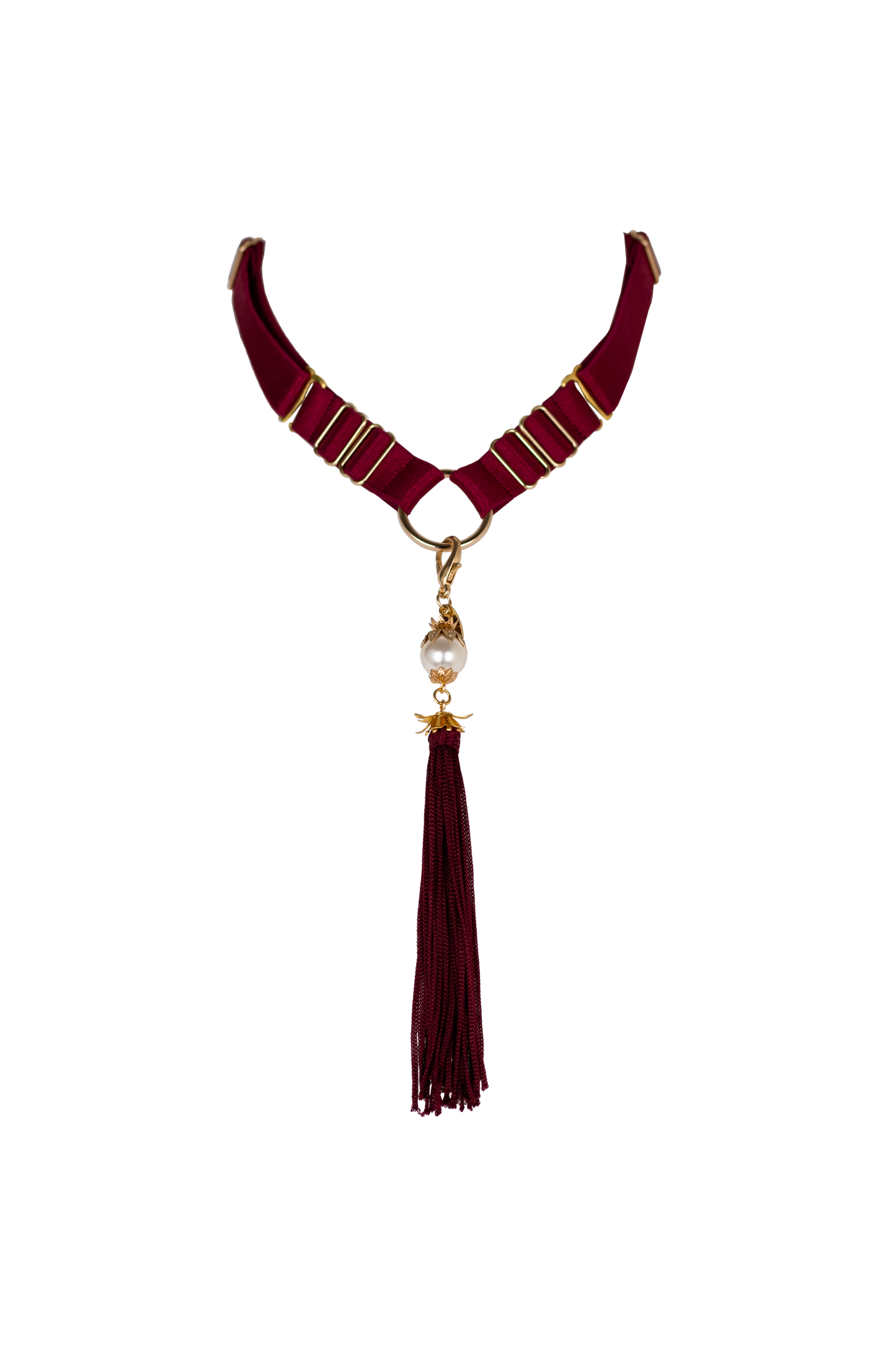 Choker Drama - BURGUNDY