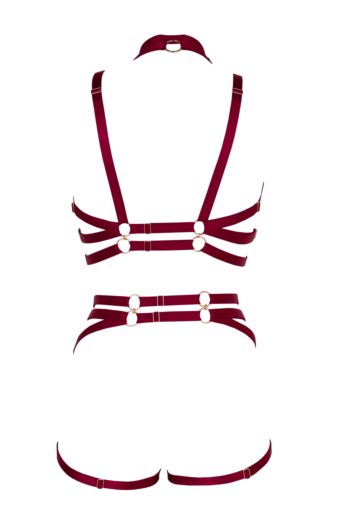 Set Biker - BURGUNDY