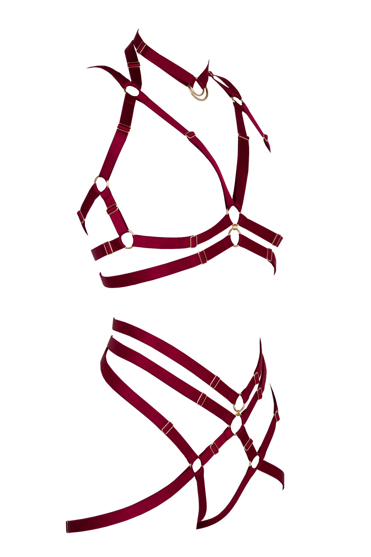 Set Biker - BURGUNDY