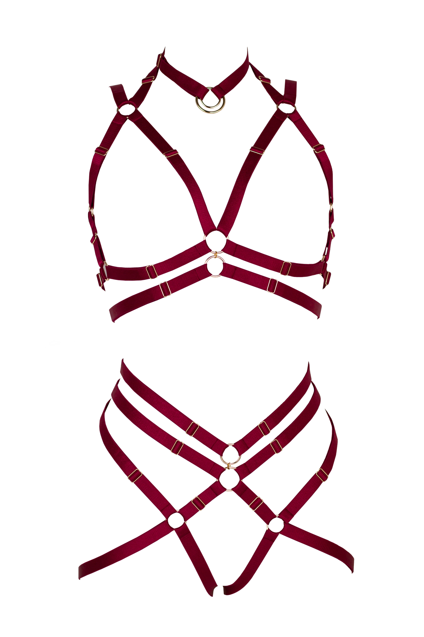 Set Biker - BURGUNDY