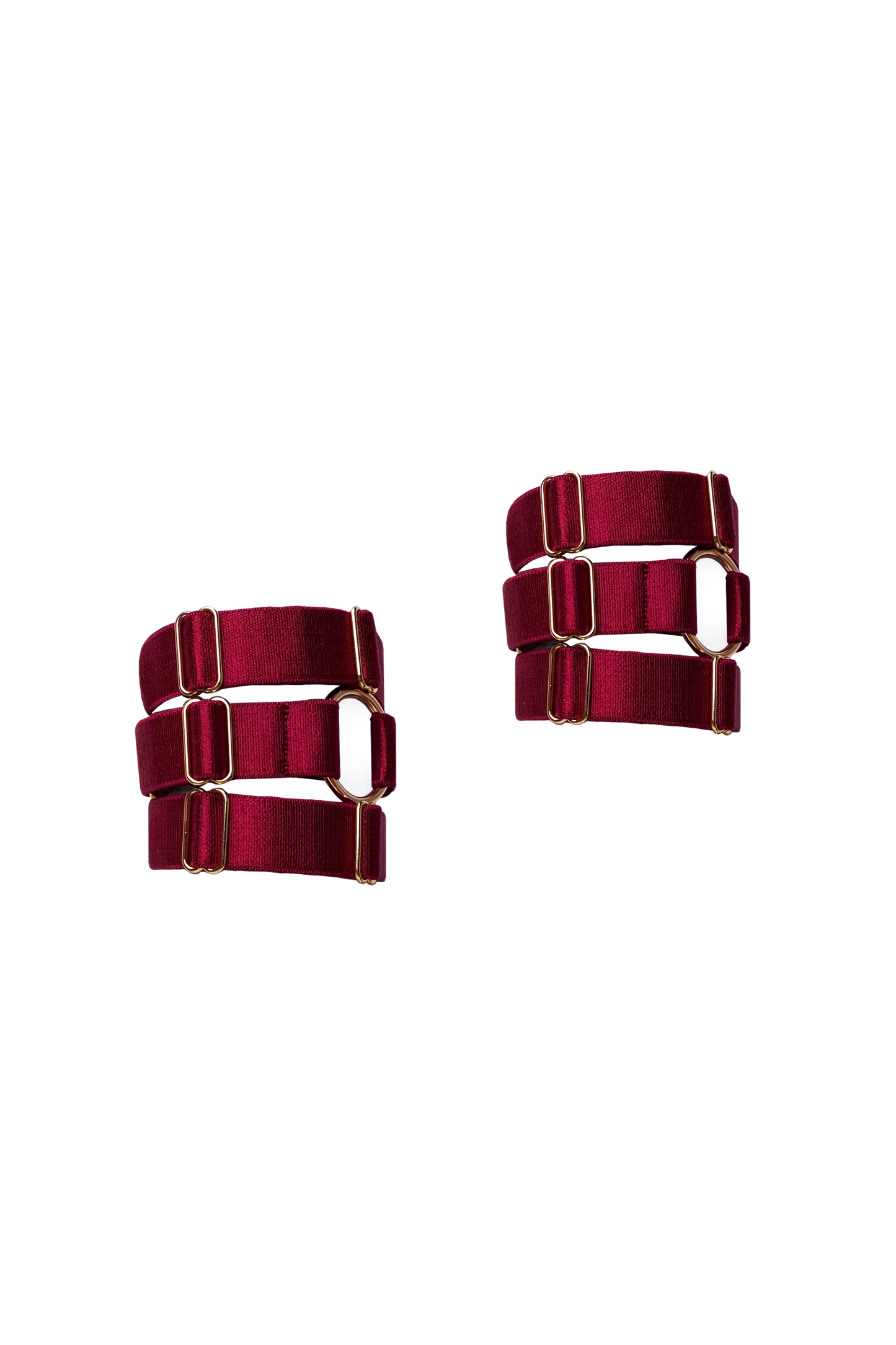 Bracelets Drama - BURGUNDY