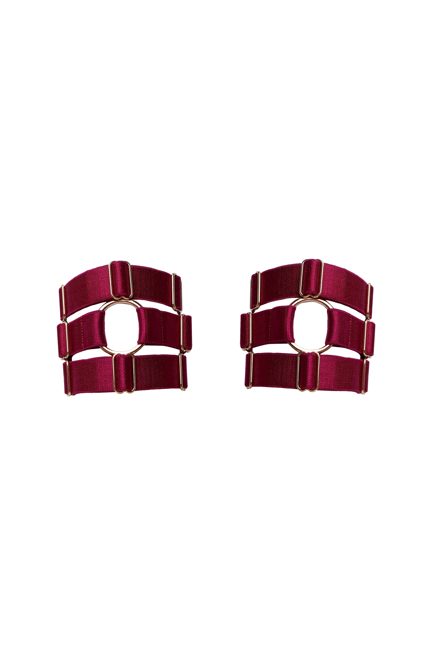 Bracelets Drama - BURGUNDY