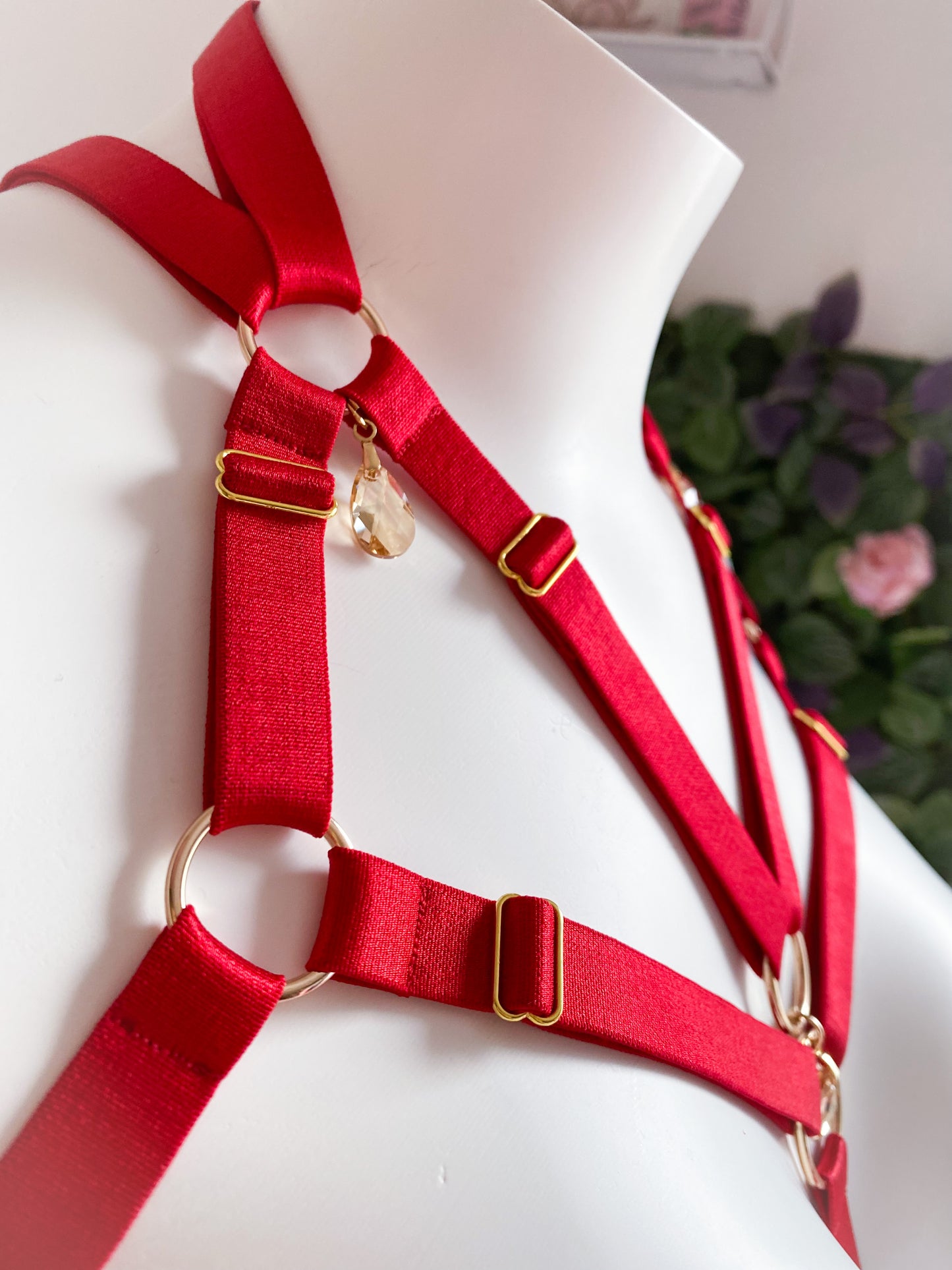 Poppy Top - DEEP RED