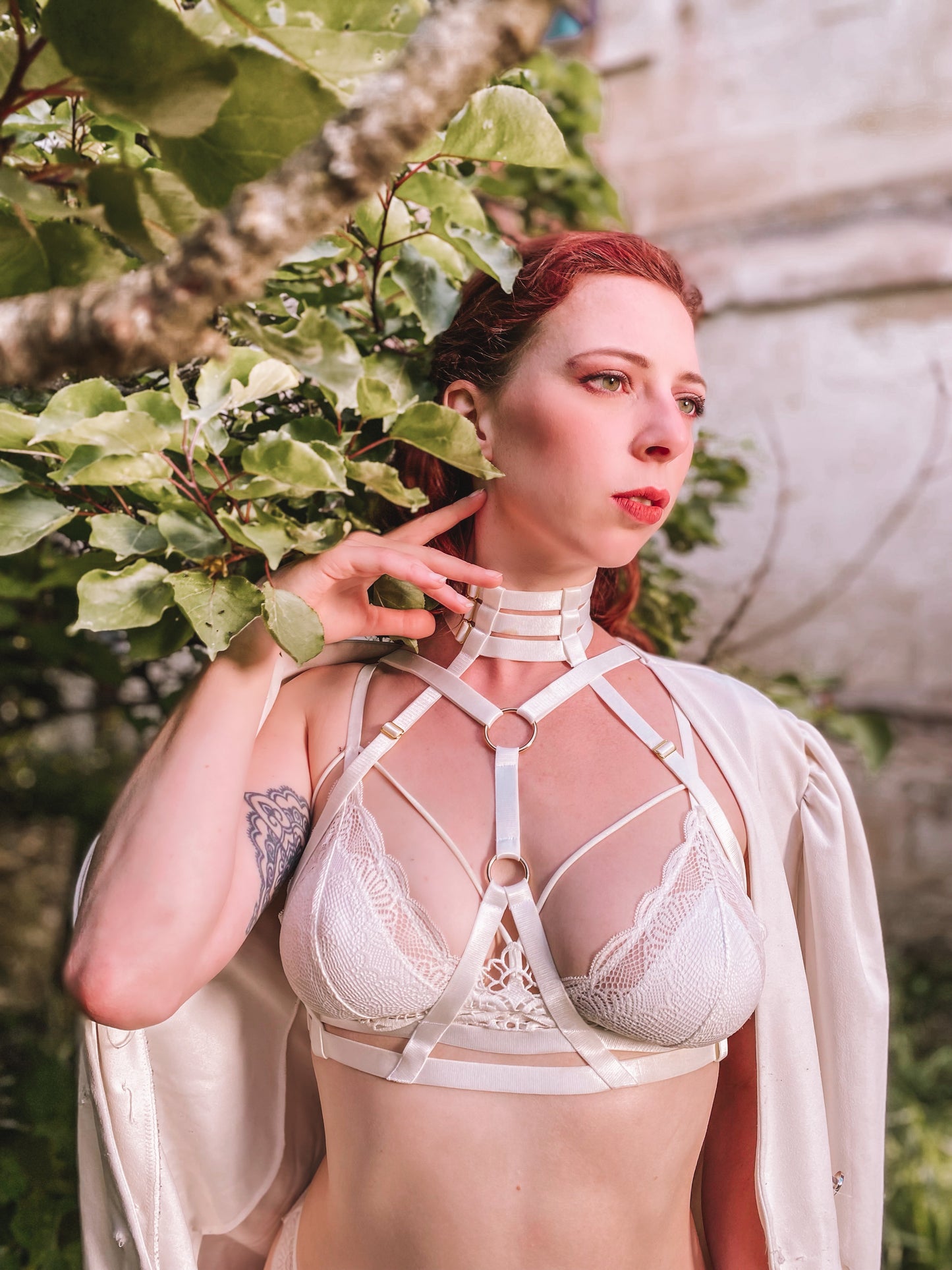 Wisteria Top - WHITE
