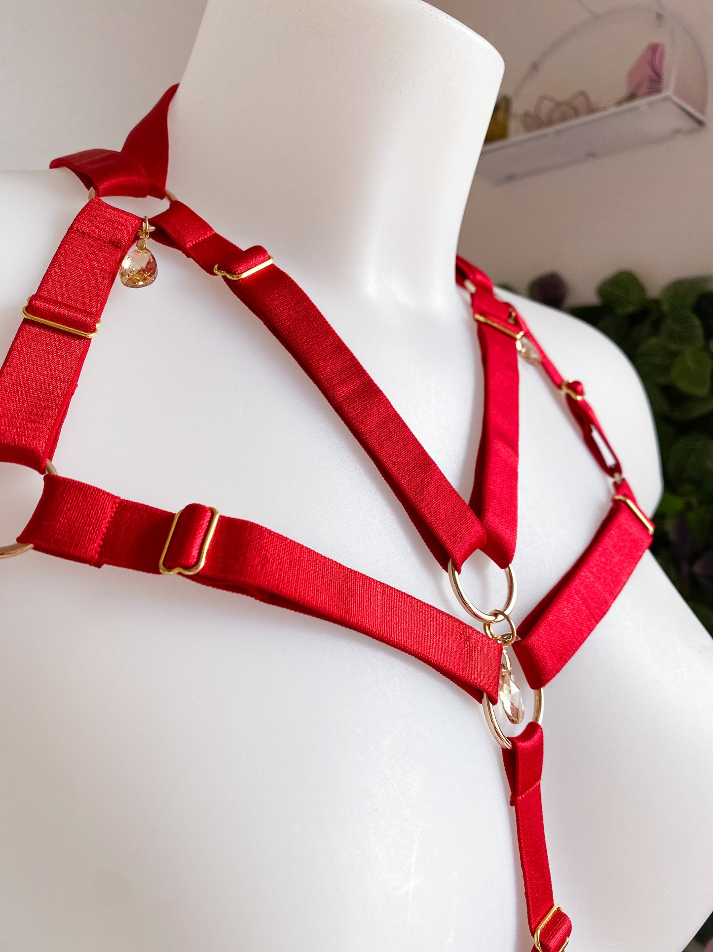 Poppy Top - DEEP RED
