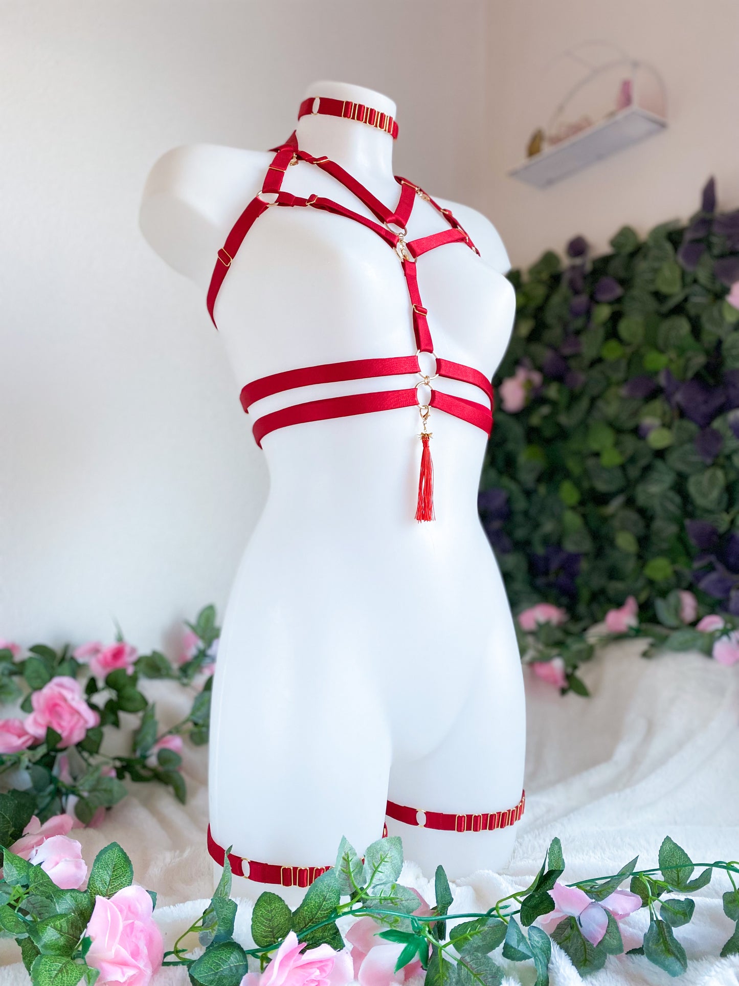 Poppy Top - DEEP RED