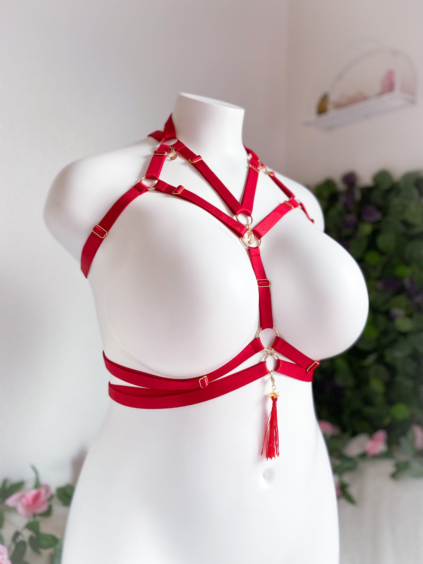 Poppy Top - DEEP RED