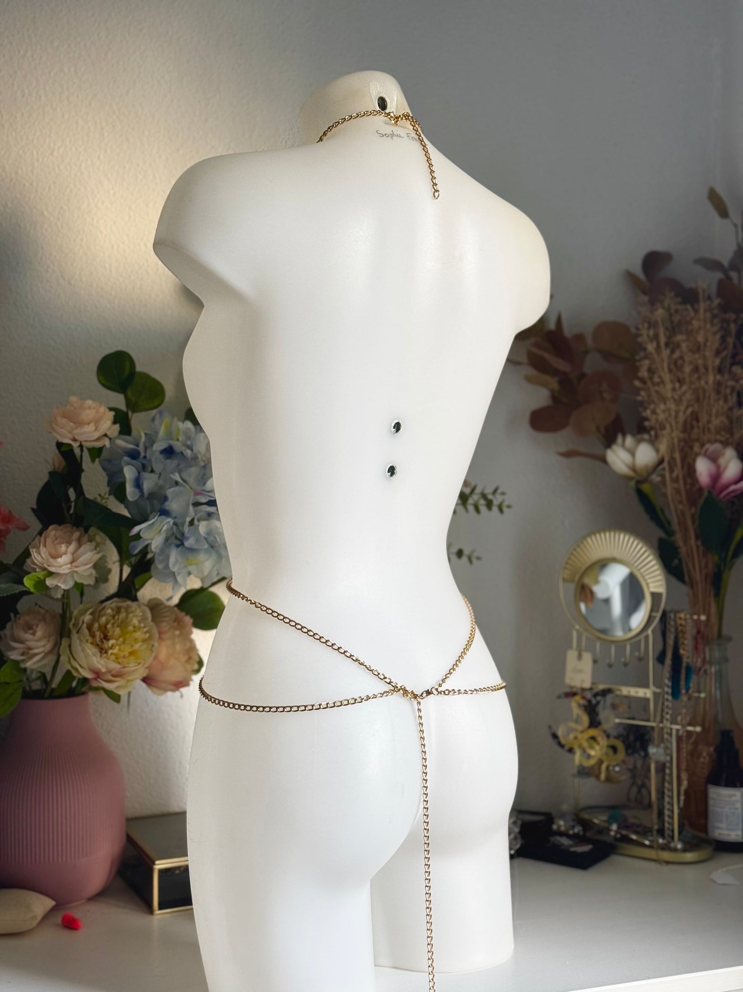 Alchemy Body Chain - GOLD