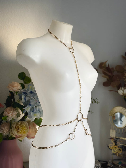 Alchemy Body Chain - GOLD