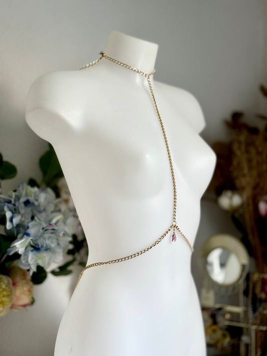 Swan Body Chain - GOLD