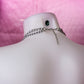 Honey Bunny Choker - SILVER & BLUE